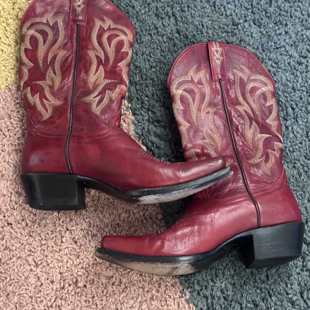 Red Western Shyanne Cowboy Boots